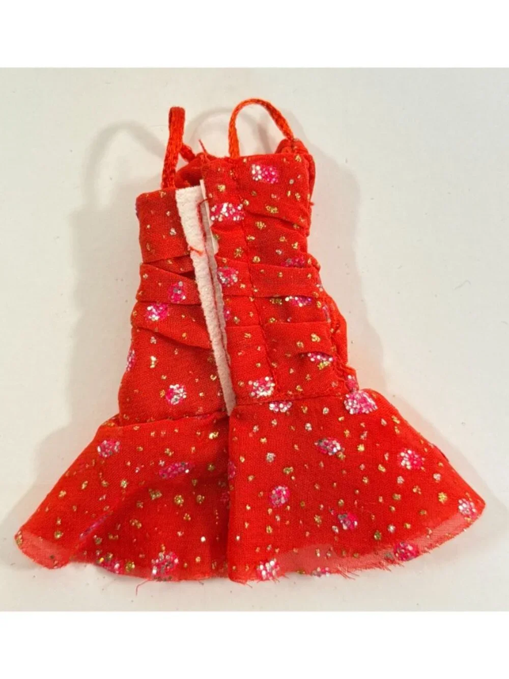 Bratz Doll 2006 Passion 4 Fashion Jade Red Glitter Dress